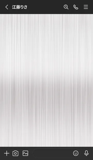 [LINE着せ替え] シンプル メタリック 1の画像2