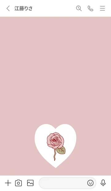 [LINE着せ替え] Lovely Roses -2024- 1の画像2