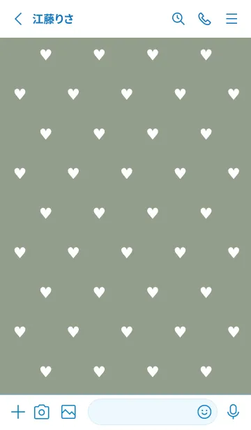 [LINE着せ替え] ミニ ハート /36の画像2