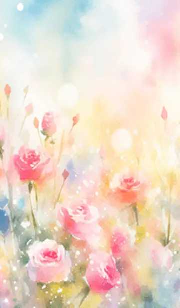 [LINE着せ替え] 薔薇(バラ)の花の着せかえ(R3721)の画像1