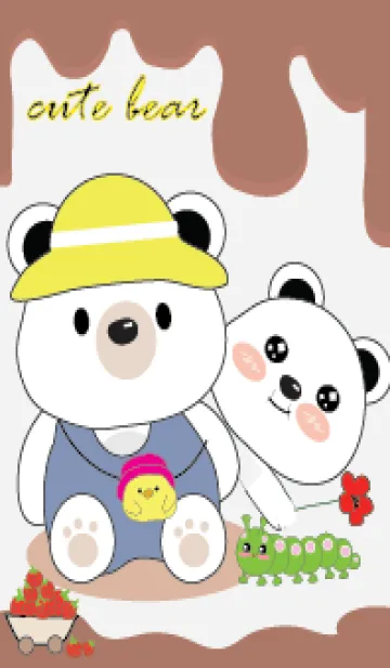 [LINE着せ替え] The bear and his toys 1の画像1