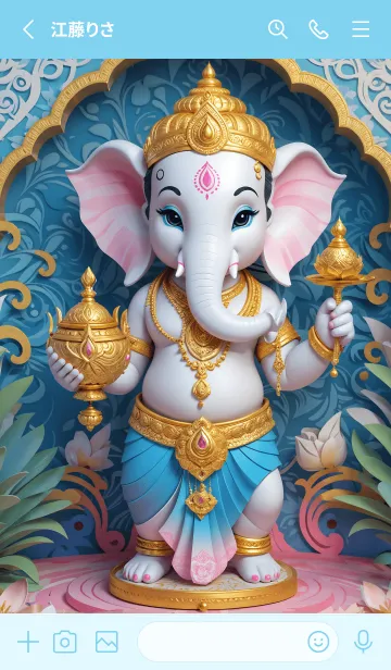 [LINE着せ替え] Ganesha, rich, debt-free, fortunate(JP)の画像2