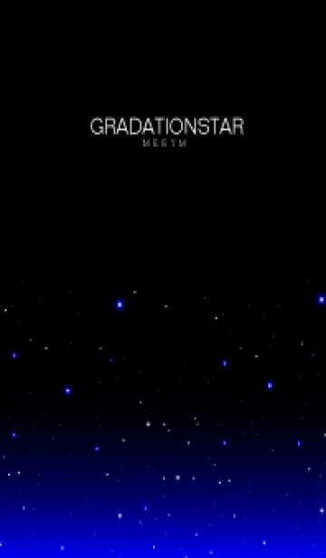 [LINE着せ替え] LIGHT - GRADATION STARの画像1