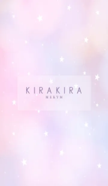 [LINE着せ替え] YUMEKAWAII - KIRAKIRA STAR PINK 13の画像1