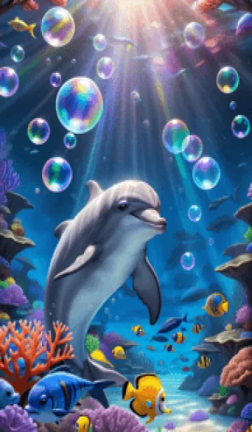 [LINE着せ替え] 海の幻想曲 #ECHM17。の画像1