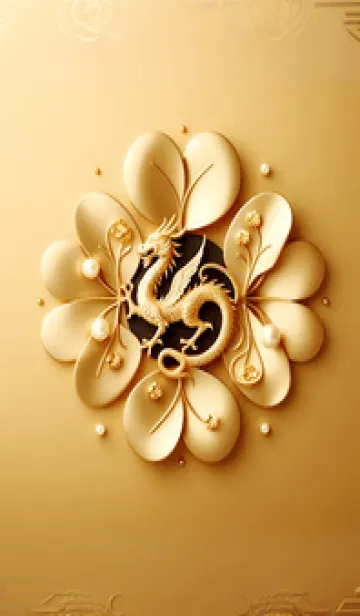 [LINE着せ替え] ゴールデンドラゴン、お金と権力 50の画像1