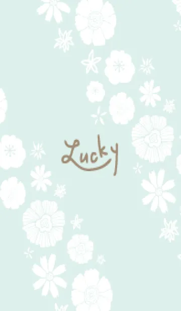 [LINE着せ替え] 白い花々2 斜め28の画像1