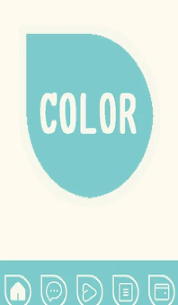 [LINE着せ替え] beige color J59の画像1