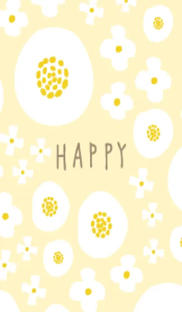 [LINE着せ替え] 3種の白い花6の画像1