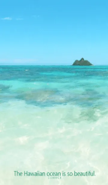 [LINE着せ替え] Hawaiian ocean is so beautiful-shell- 13の画像1