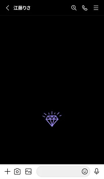 [LINE着せ替え] ミニ ダイヤモンド 17の画像2