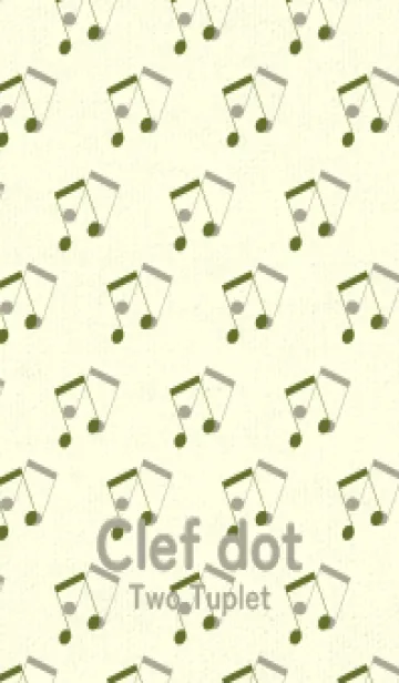 [LINE着せ替え] 2連符柄  シーモスの画像1