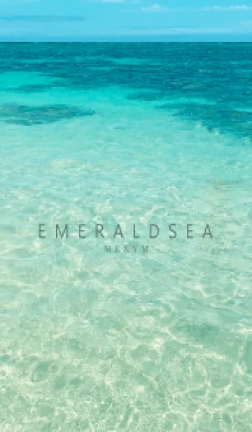 [LINE着せ替え] EMERALD SEA HAWAII-SHELL 30の画像1