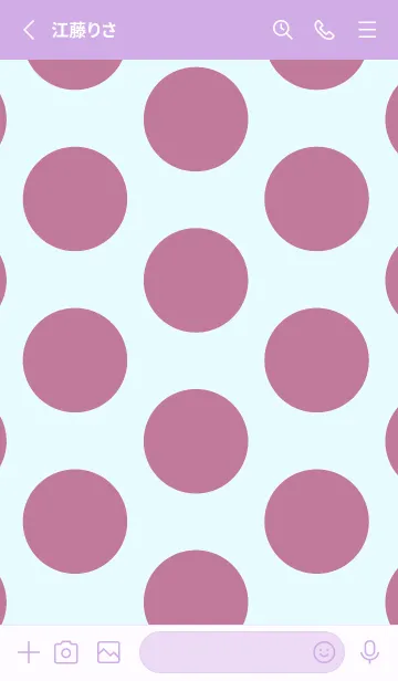 [LINE着せ替え] ドット _53の画像2