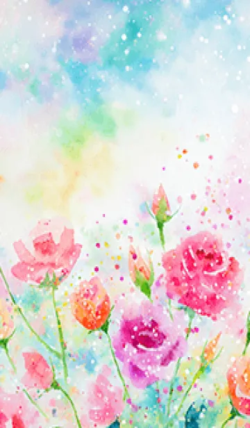 [LINE着せ替え] 薔薇(バラ)の花の着せかえ(R3739)の画像1