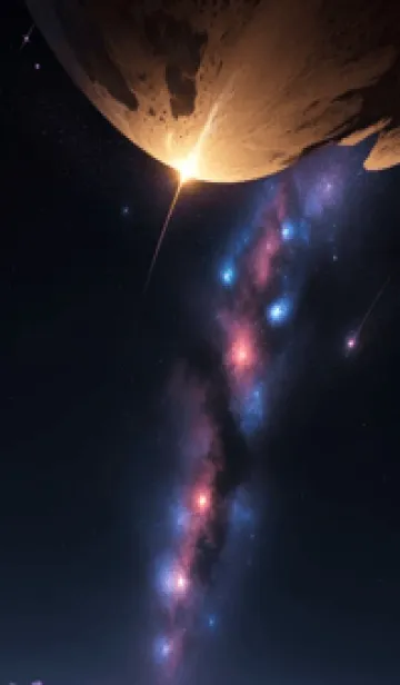 [LINE着せ替え] 宇宙 星空 RfGz3の画像1