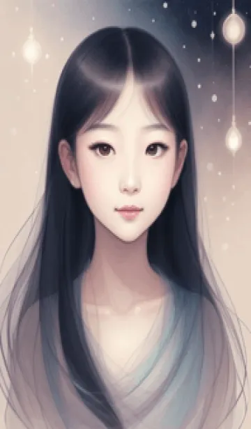 [LINE着せ替え] 東方の少女 WDJ8iの画像1