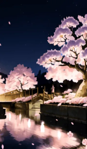 [LINE着せ替え] 桜花繚乱 #EDMbA412。の画像1