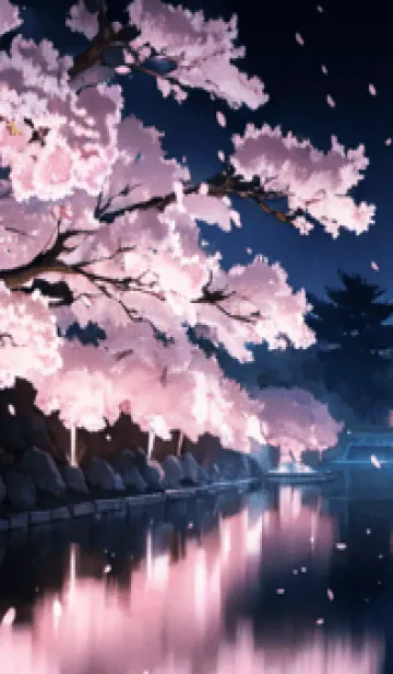 [LINE着せ替え] 桜花繚乱 #EDMbA411。の画像1