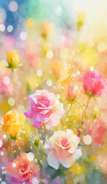 [LINE着せ替え] 薔薇(バラ)の花の着せかえ(R3741)の画像1