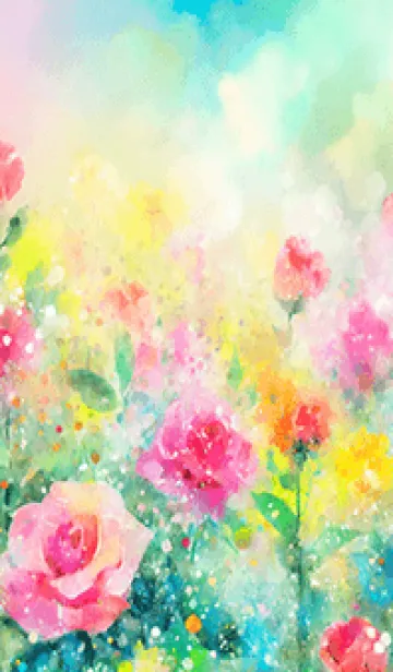 [LINE着せ替え] 薔薇(バラ)の花の着せかえ(R3750)の画像1