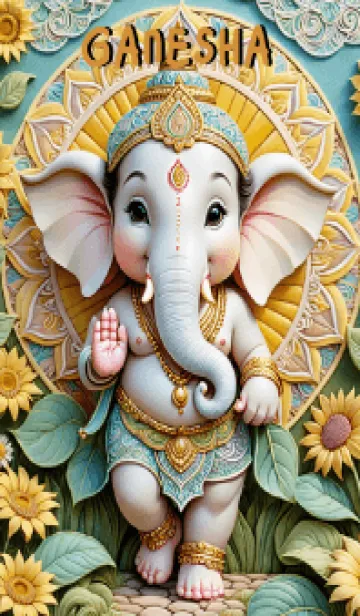 [LINE着せ替え] Ganesha for Business & Rich Theme (JP)の画像1