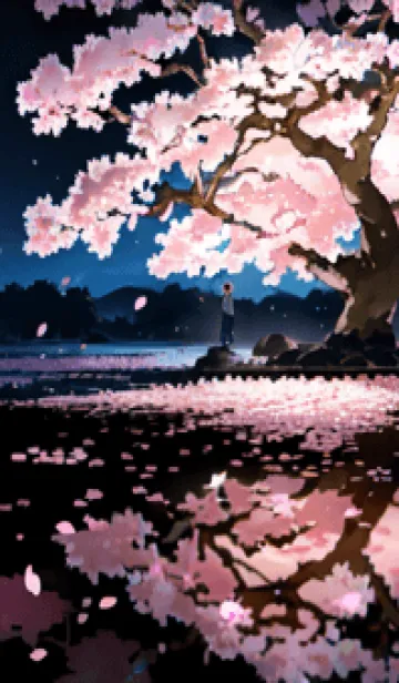 [LINE着せ替え] 桜花繚乱 #EDMbA41。の画像1