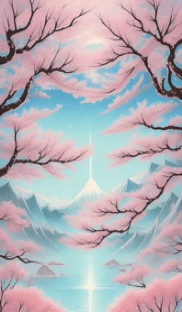 [LINE着せ替え] 浮世絵桜の季節 gToXsの画像1