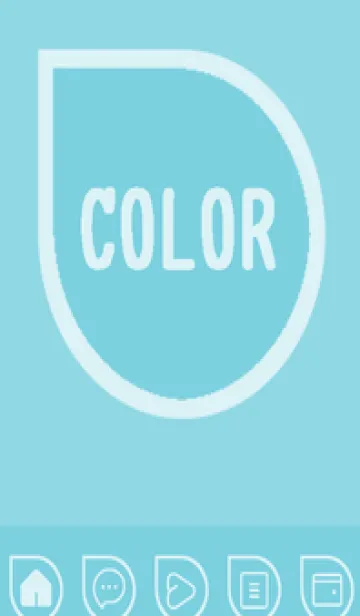 [LINE着せ替え] green color J116の画像1