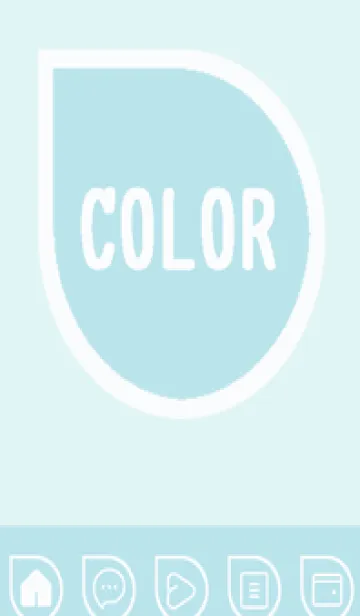 [LINE着せ替え] green color J119の画像1