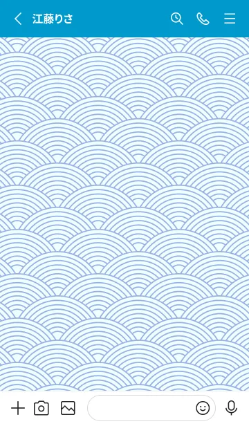 [LINE着せ替え] 波 2の画像2