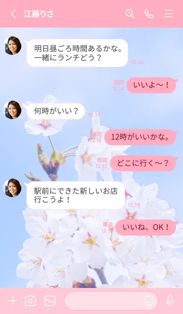 [LINE着せ替え] Sakura Photo 335 Not AIの画像3