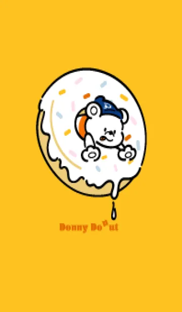 [LINE着せ替え] ドニーのドーナツ着せ替えの画像1