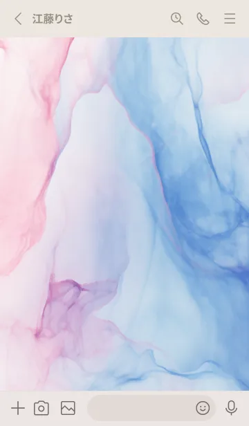 [LINE着せ替え] Pastel watercolor. 17の画像2