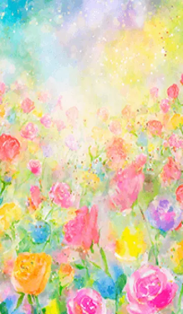 [LINE着せ替え] 薔薇(バラ)の花の着せかえ(R3756)の画像1