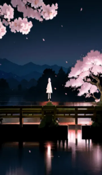 [LINE着せ替え] 桜花繚乱 #EDMbA425。の画像1