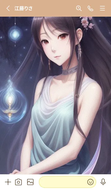 [LINE着せ替え] 東方の少女 WztS4の画像2