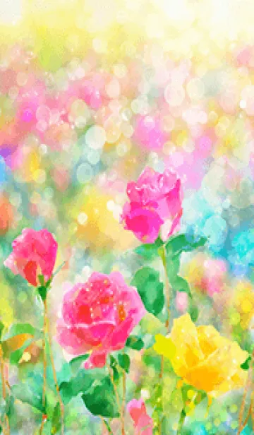 [LINE着せ替え] 薔薇(バラ)の花の着せかえ(R3761)の画像1