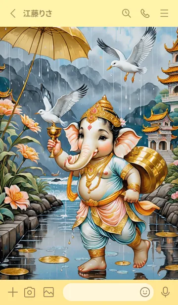 [LINE着せ替え] Ganesha For Business & Rich_Theme (JP)の画像2