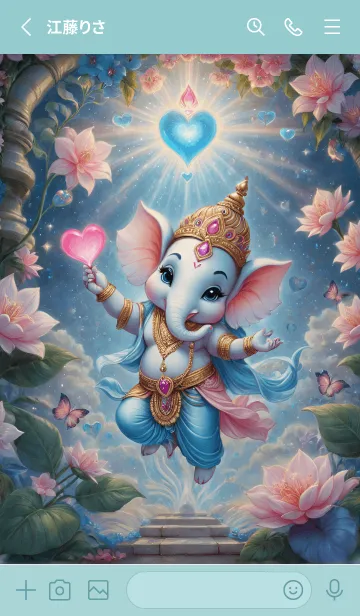 [LINE着せ替え] Ganesha: endless wealth, rich(JP)の画像2