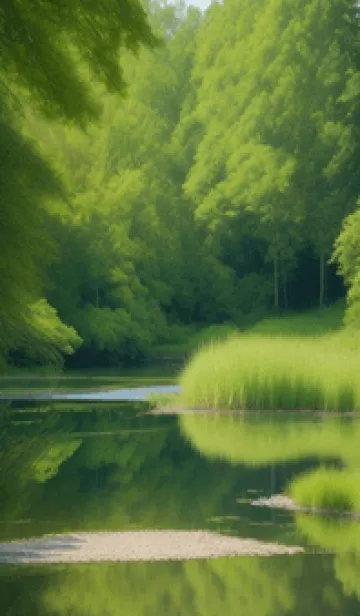 [LINE着せ替え] 田園風光-春の丘の草原 zt9Cwの画像1