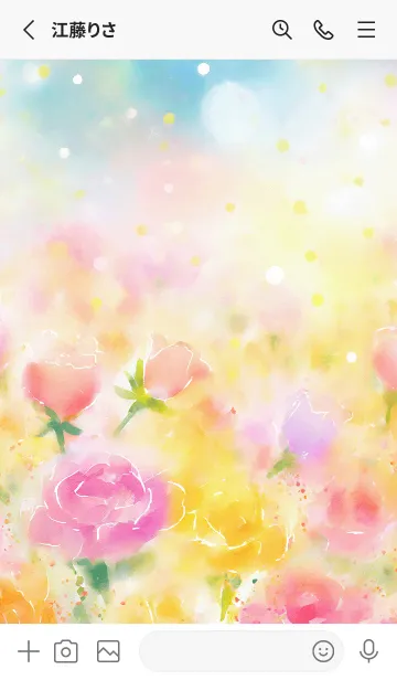 [LINE着せ替え] 薔薇(バラ)の花の着せかえ(R3764)の画像2