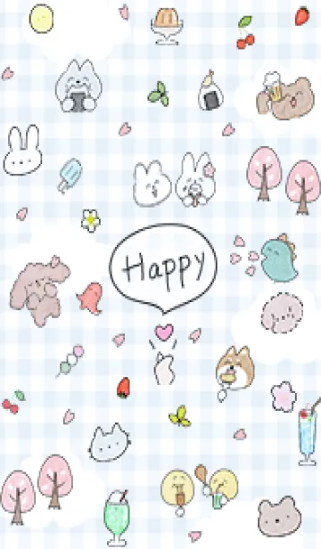 [LINE着せ替え] ブルー 超しい時間14_1の画像1