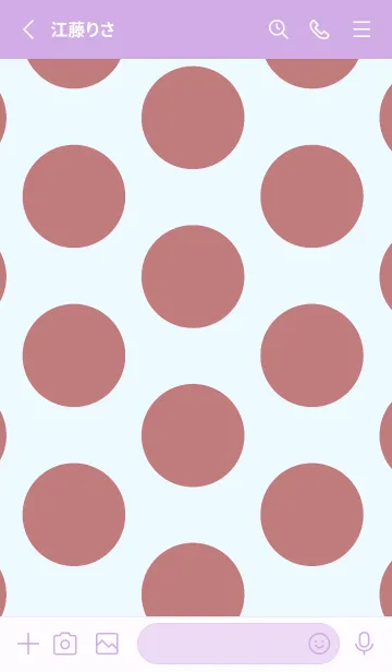 [LINE着せ替え] ドット _54の画像2