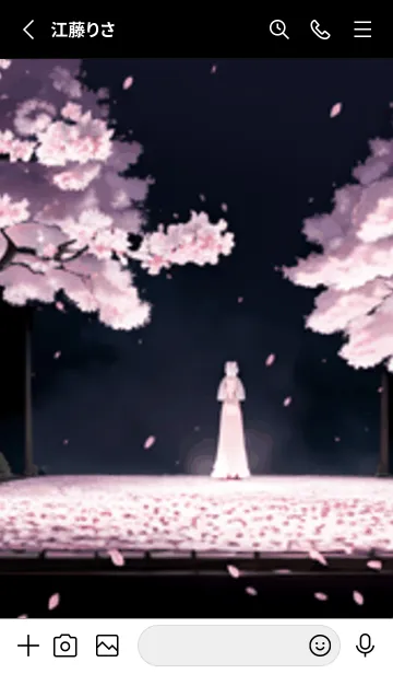 [LINE着せ替え] 桜花繚乱 #EEHL026。の画像2