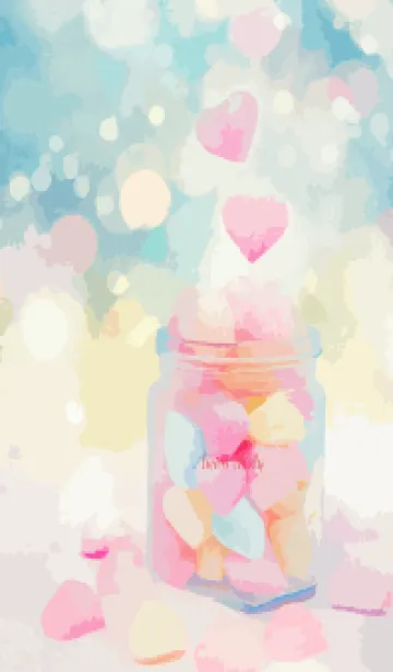 [LINE着せ替え] red パステルキャディの画像1