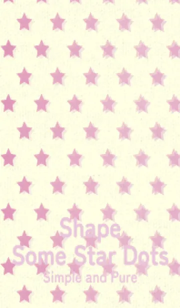 [LINE着せ替え] 星のドッドきせかえ オーキッドピンクの画像1