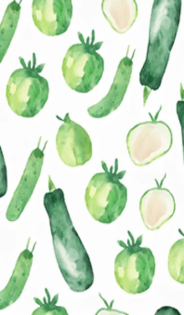 [LINE着せ替え] 【シンプル】お野菜の着せかえ#568の画像1