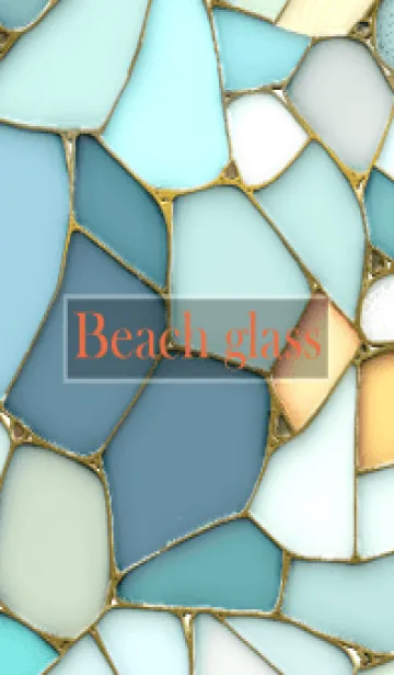 [LINE着せ替え] Beach glass 38の画像1