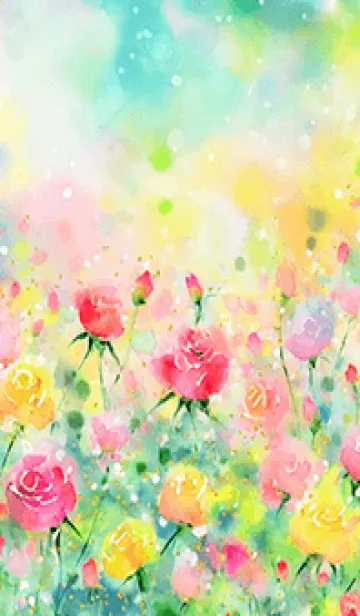 [LINE着せ替え] 薔薇(バラ)の花の着せかえ(R3775)の画像1